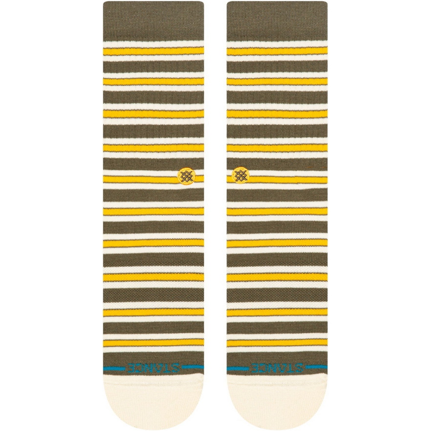 2026 Stance Unisex Ollie Crew Sock A556C25OLL - Olive